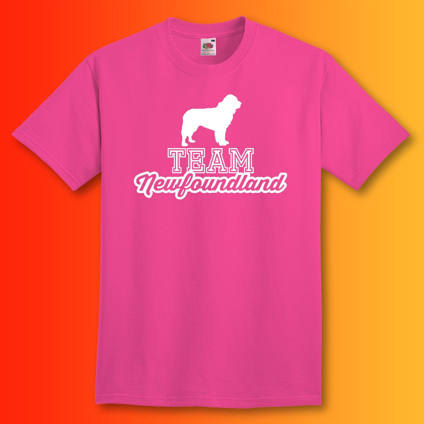 Team Newfoundland Unisex T-Shirt Fuchsia