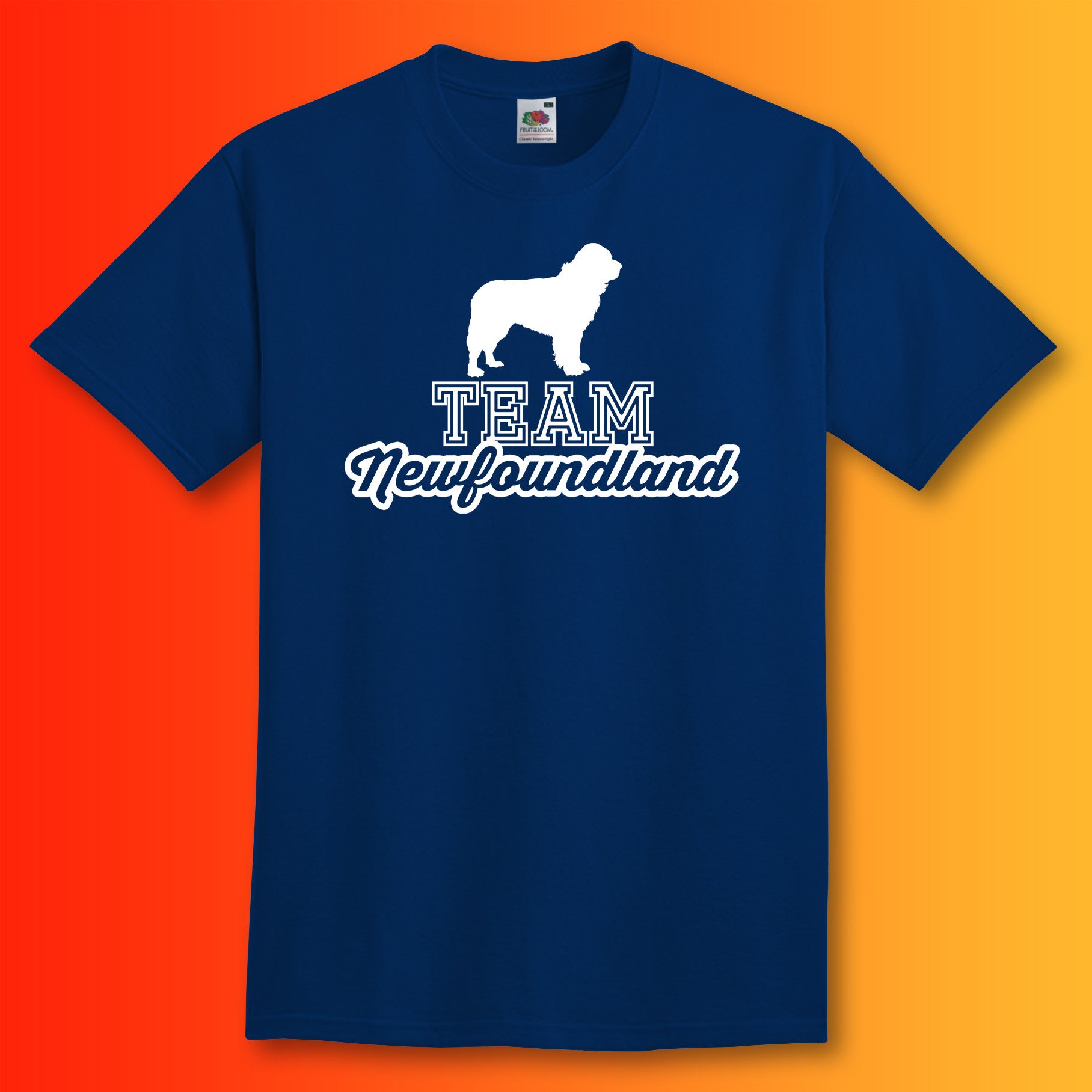 Team Newfoundland Unisex T-Shirt Navy