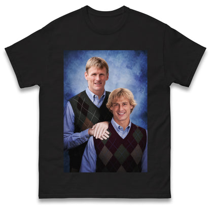 Teddy Sheringham Jurgen Klinsmann Step Brothers Style Tottenham Shirt