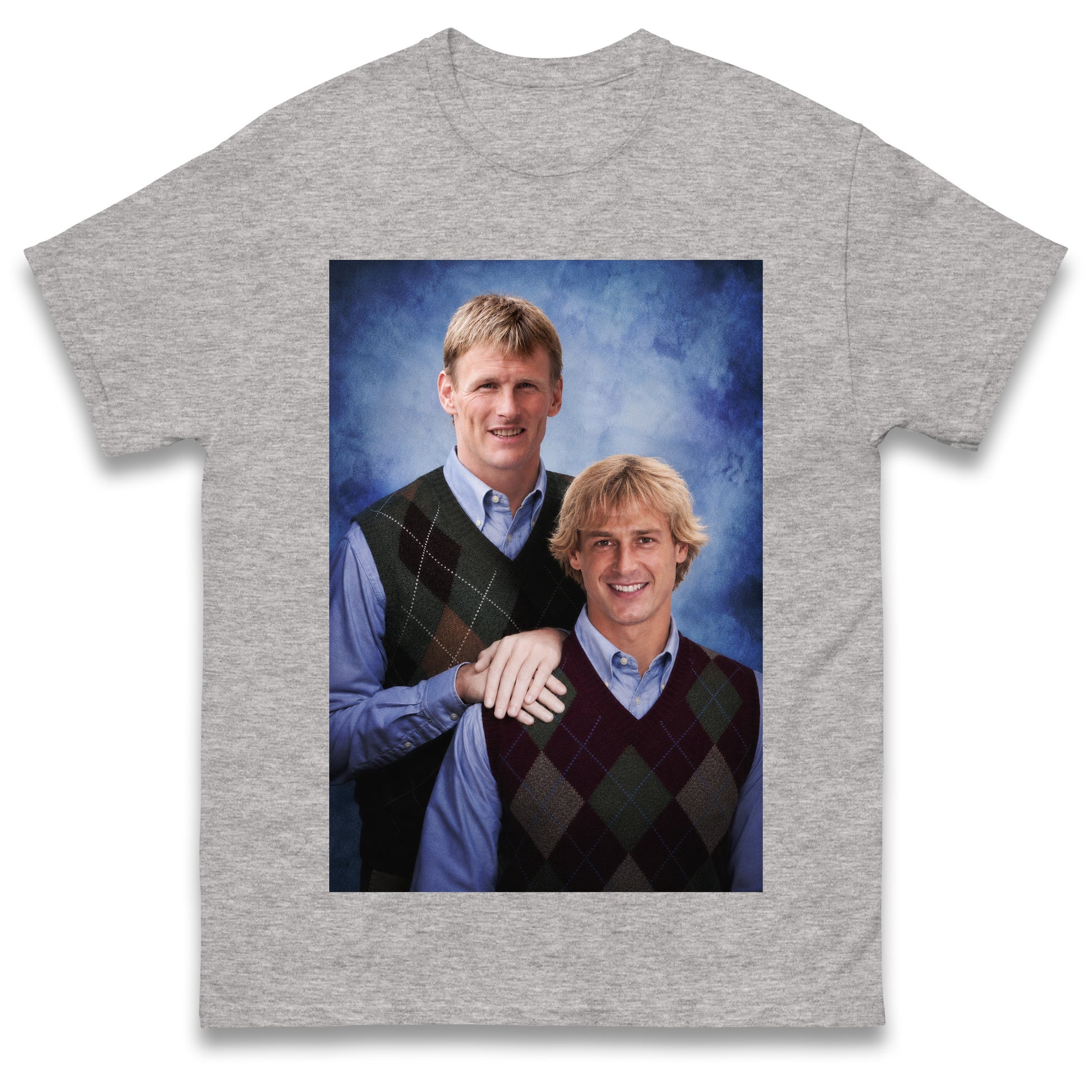 Teddy Sheringham Jurgen Klinsmann Step Brothers Style Tottenham Shirt