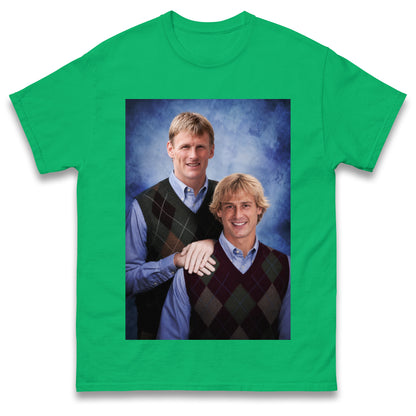 Teddy Sheringham Jurgen Klinsmann Step Brothers Style Tottenham Shirt