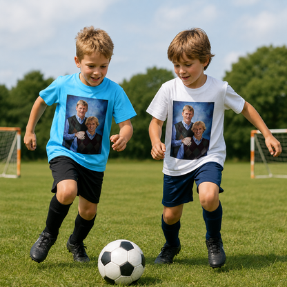 Teddy Sheringham Jurgen Klinsmann Step Brothers Style Tottenham Shirt