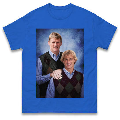 Teddy Sheringham Jurgen Klinsmann Step Brothers Style Tottenham Shirt