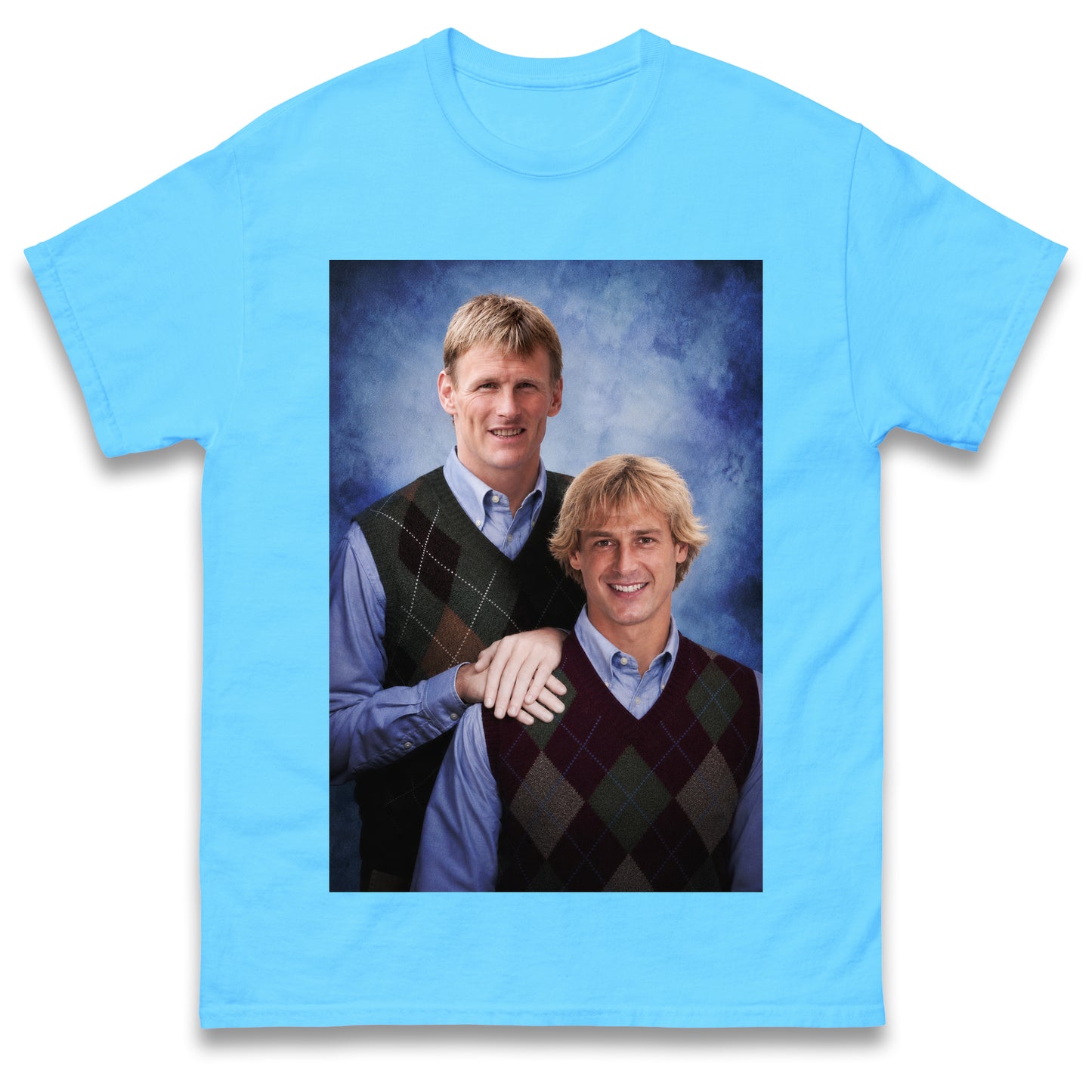Teddy Sheringham Jurgen Klinsmann Step Brothers Style Tottenham Shirt