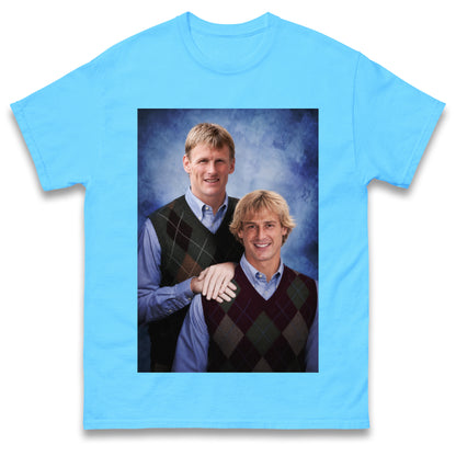 Teddy Sheringham Jurgen Klinsmann Step Brothers Style Tottenham Shirt