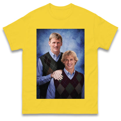 Teddy Sheringham Jurgen Klinsmann Step Brothers Style Tottenham Shirt