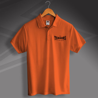 Terrors Polo Shirt with It's a Way of Life Design