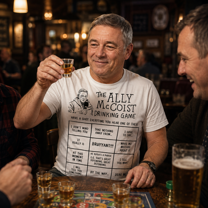 The Ally McCoist Drinking Game T Shirt