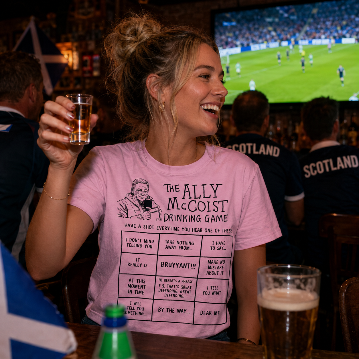 The Ally McCoist Drinking Game T Shirt