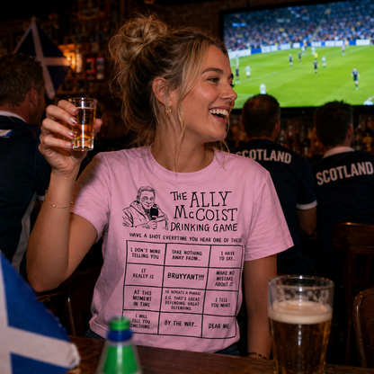 The Ally McCoist Drinking Game T Shirt