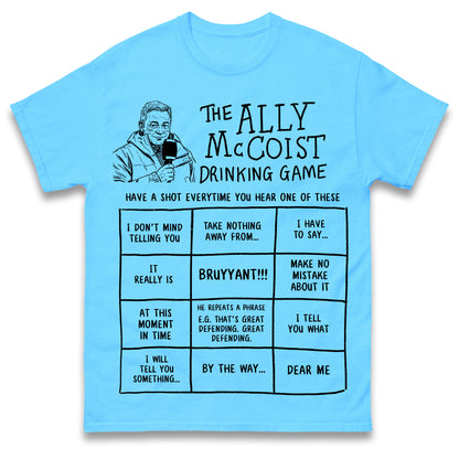 The Ally McCoist Drinking Game T Shirt