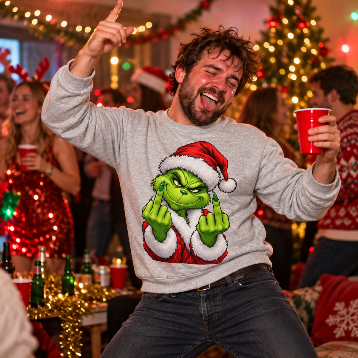 The Grinch Christmas Jumper