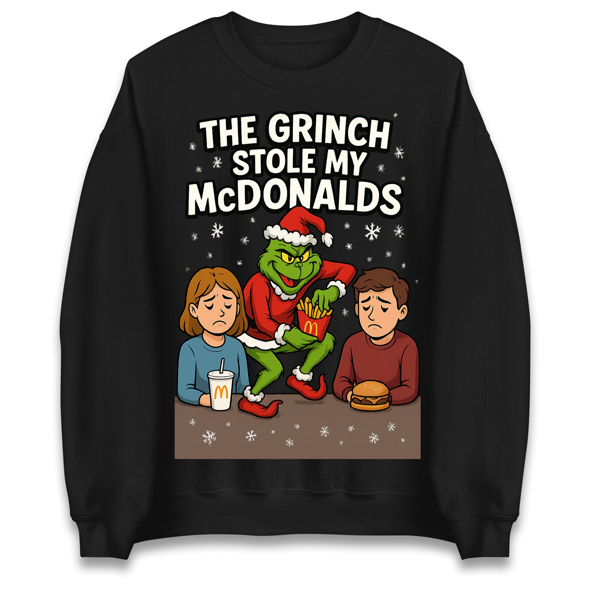 The Grinch Stole My McDonalds Christmas Jumper