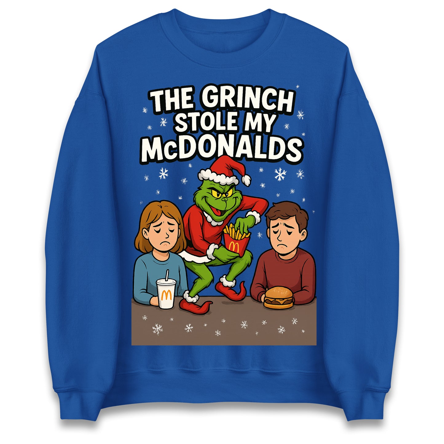 The Grinch Stole My McDonalds Christmas Jumper