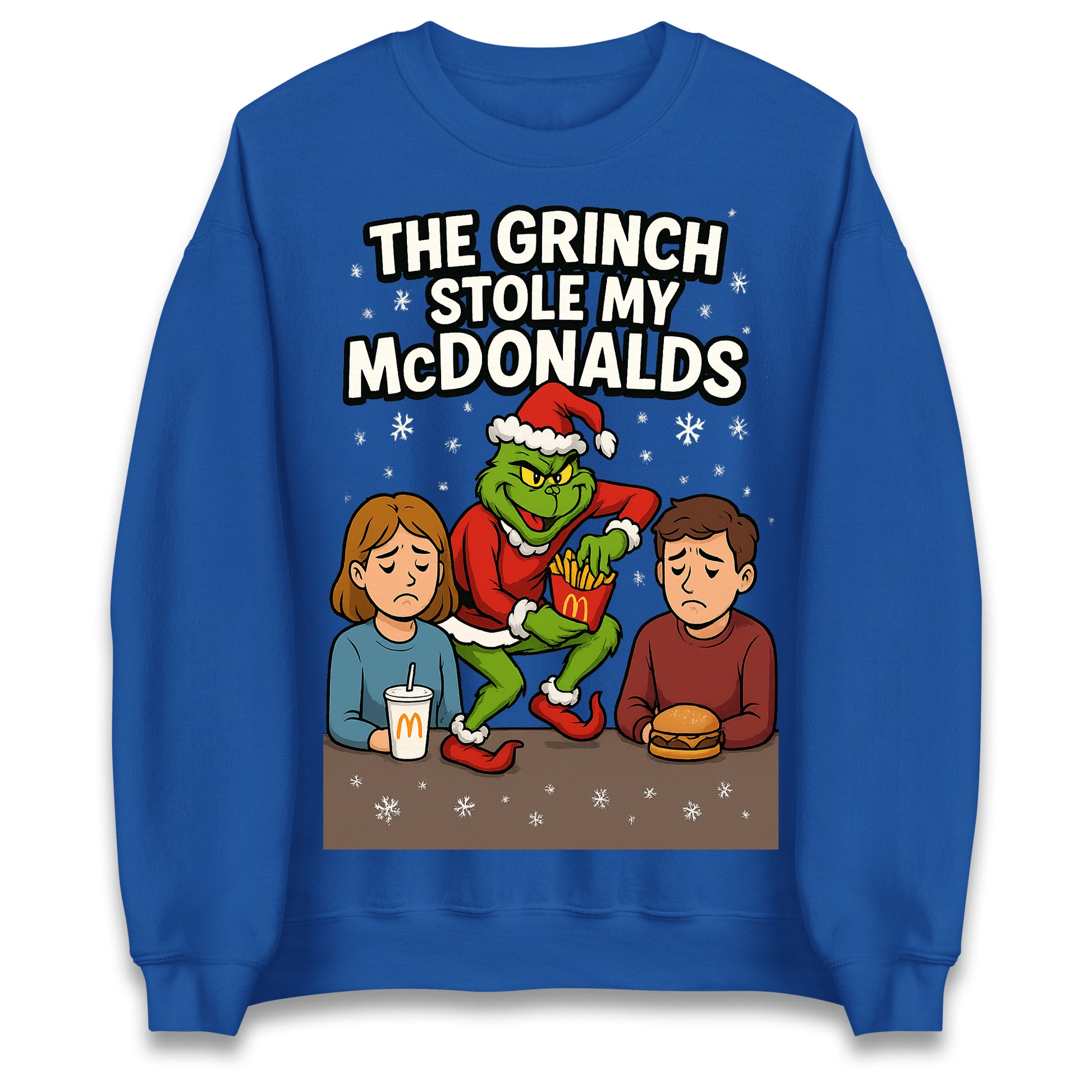 The Grinch Stole My McDonalds Christmas Jumper