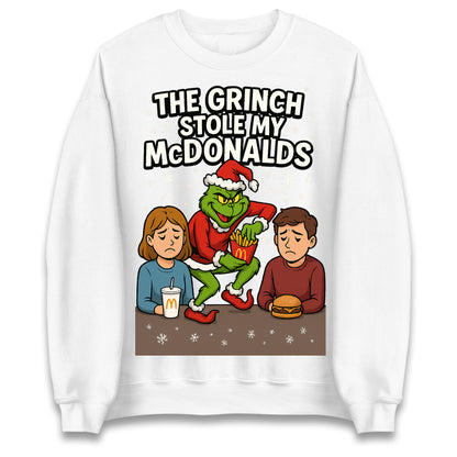 The Grinch Stole My McDonalds Christmas Jumper