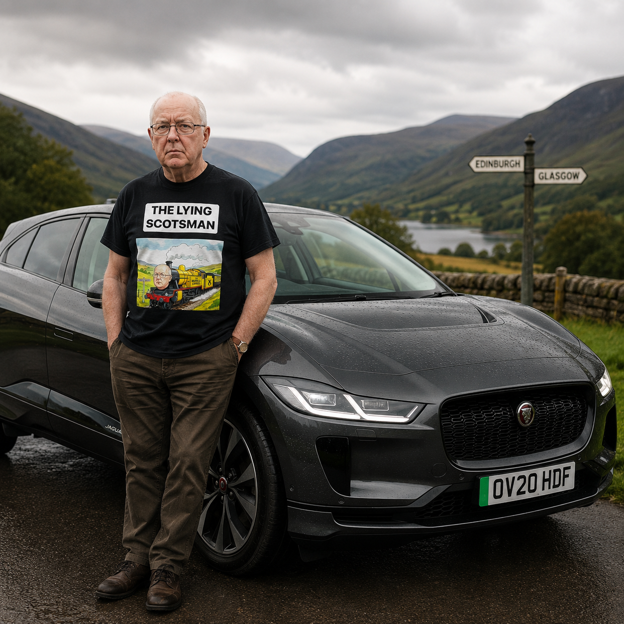The Lying Scotsman Peter Murrell T Shirt