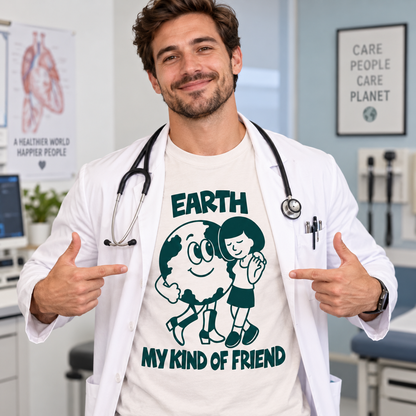 The Pitt Taylor Dearden Earth My Kind of Friend Dr Mel King T Shirt