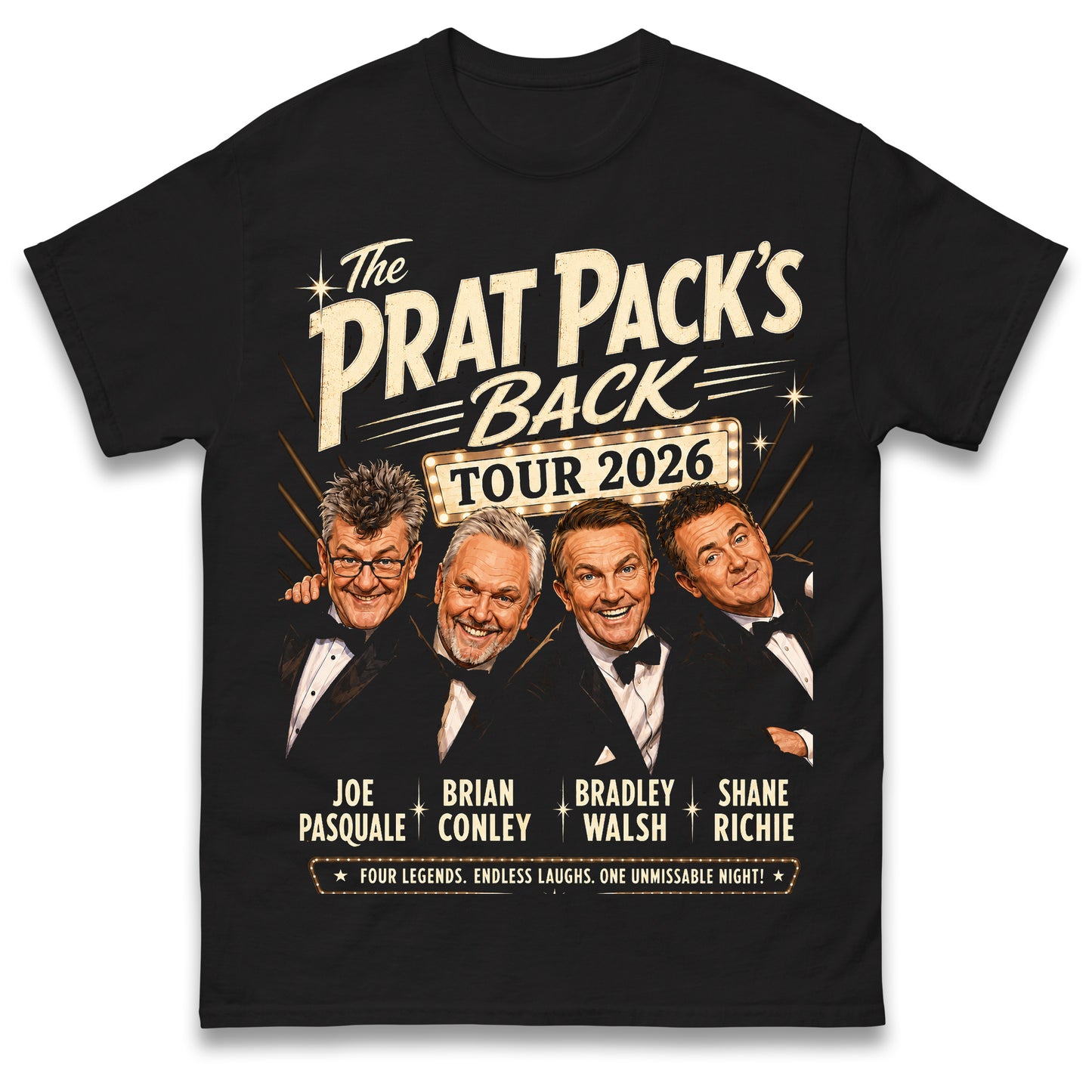 The Prat Packs Back Tour 2026 T Shirt