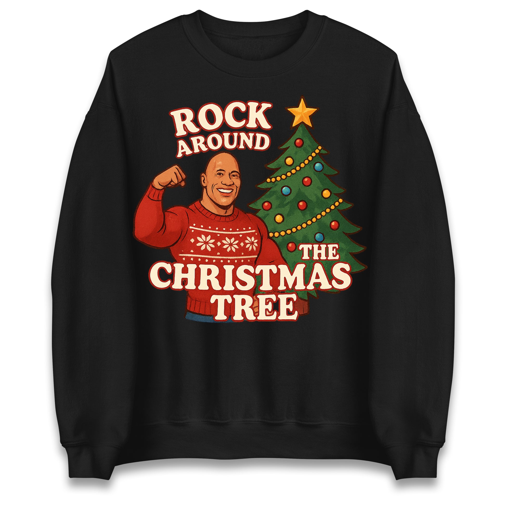 The Rock Christmas Jumper