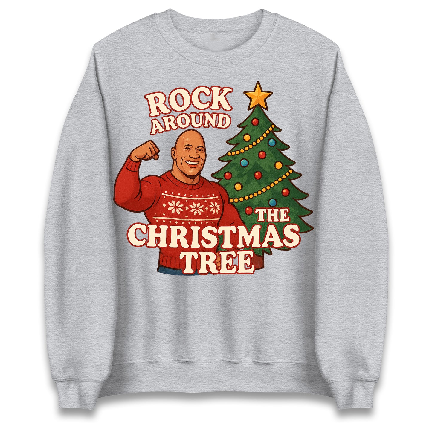 The Rock Christmas Jumper