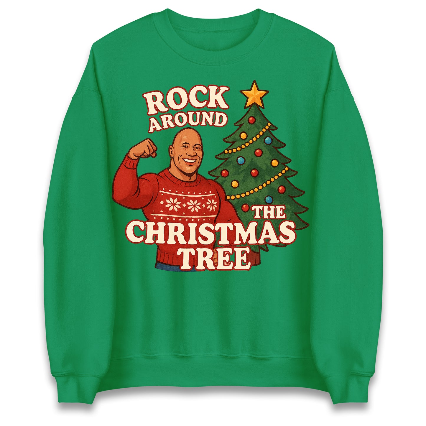 The Rock Christmas Jumper