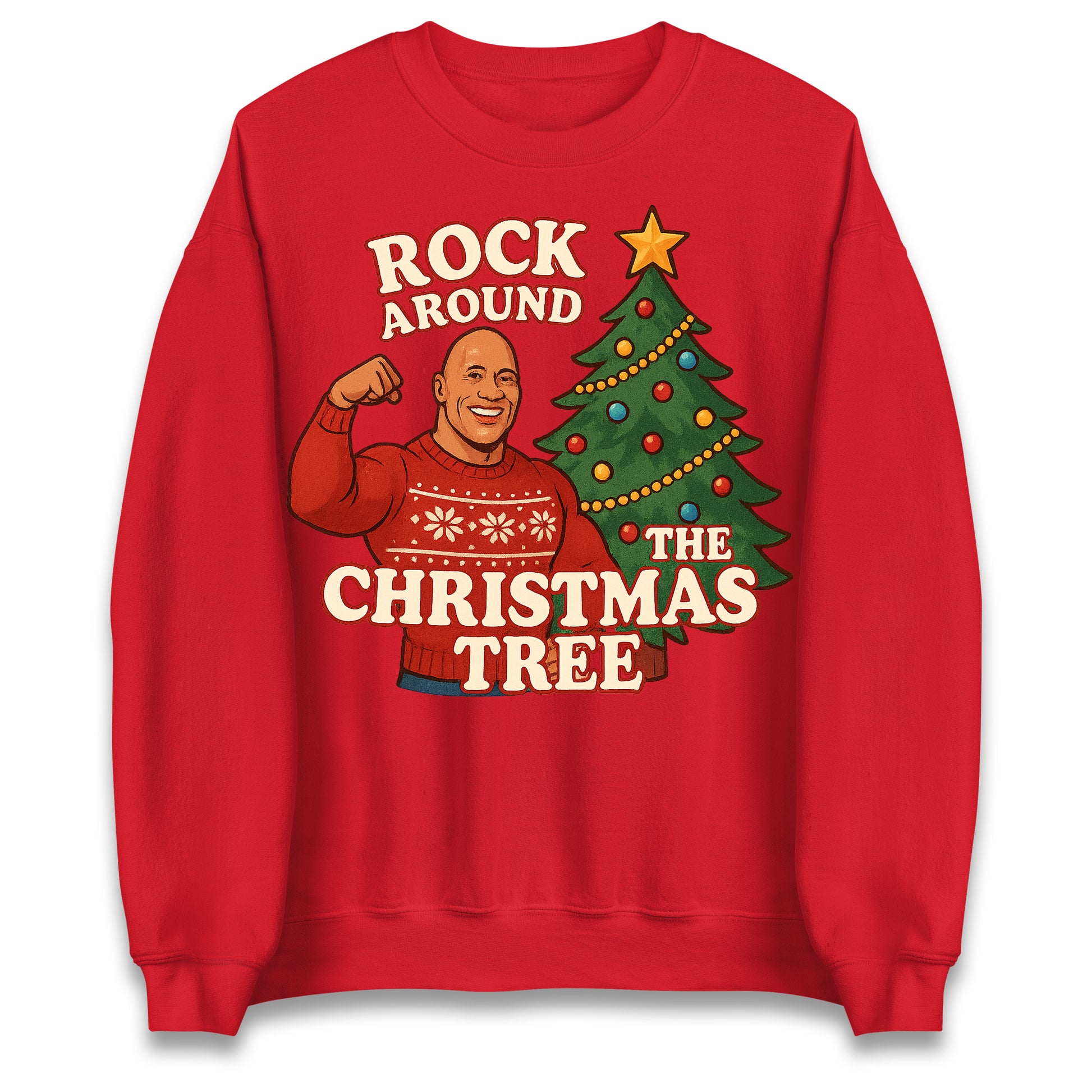 The Rock Christmas Jumper