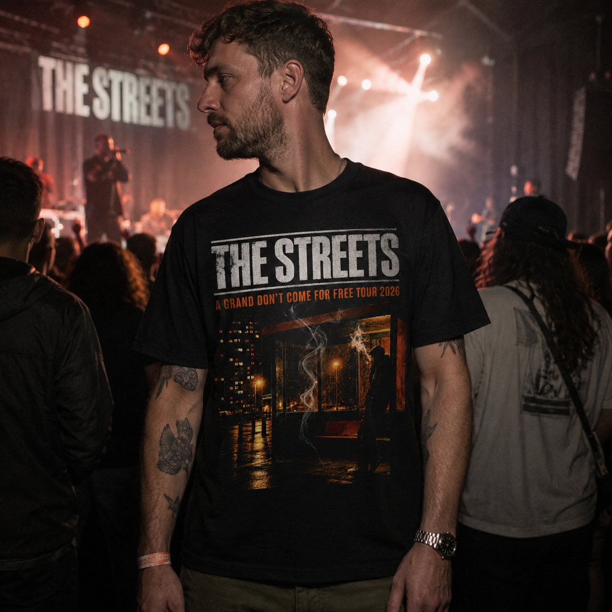 The Streets a Grand Don't Come for Free Tour 2026 T Shirt