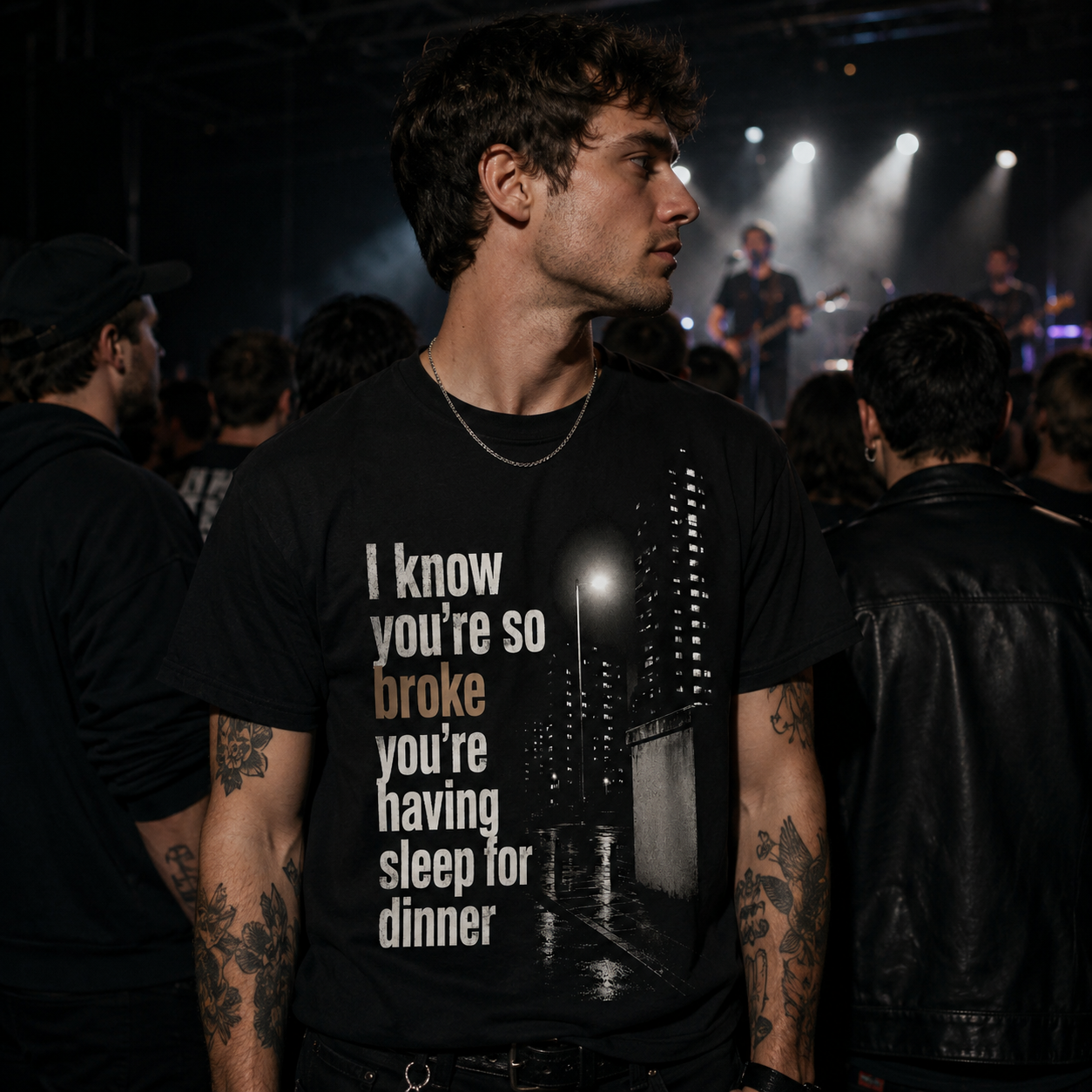The Streets Band Tour T Shirt