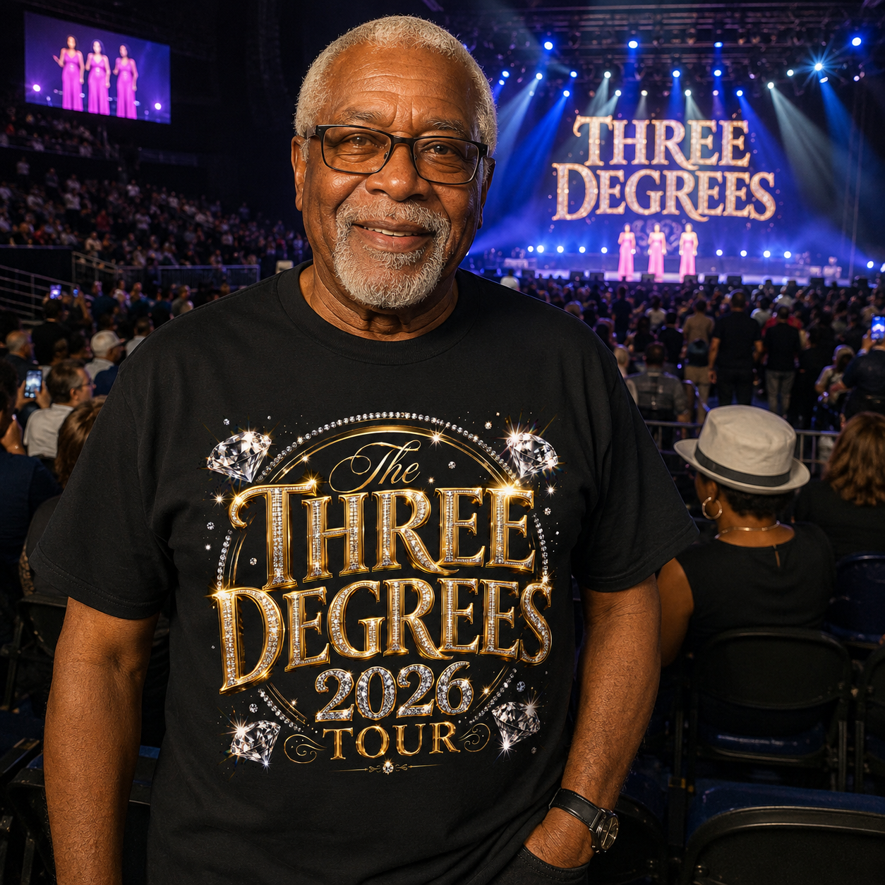 The Three Degrees Tour 2026 T Shirt