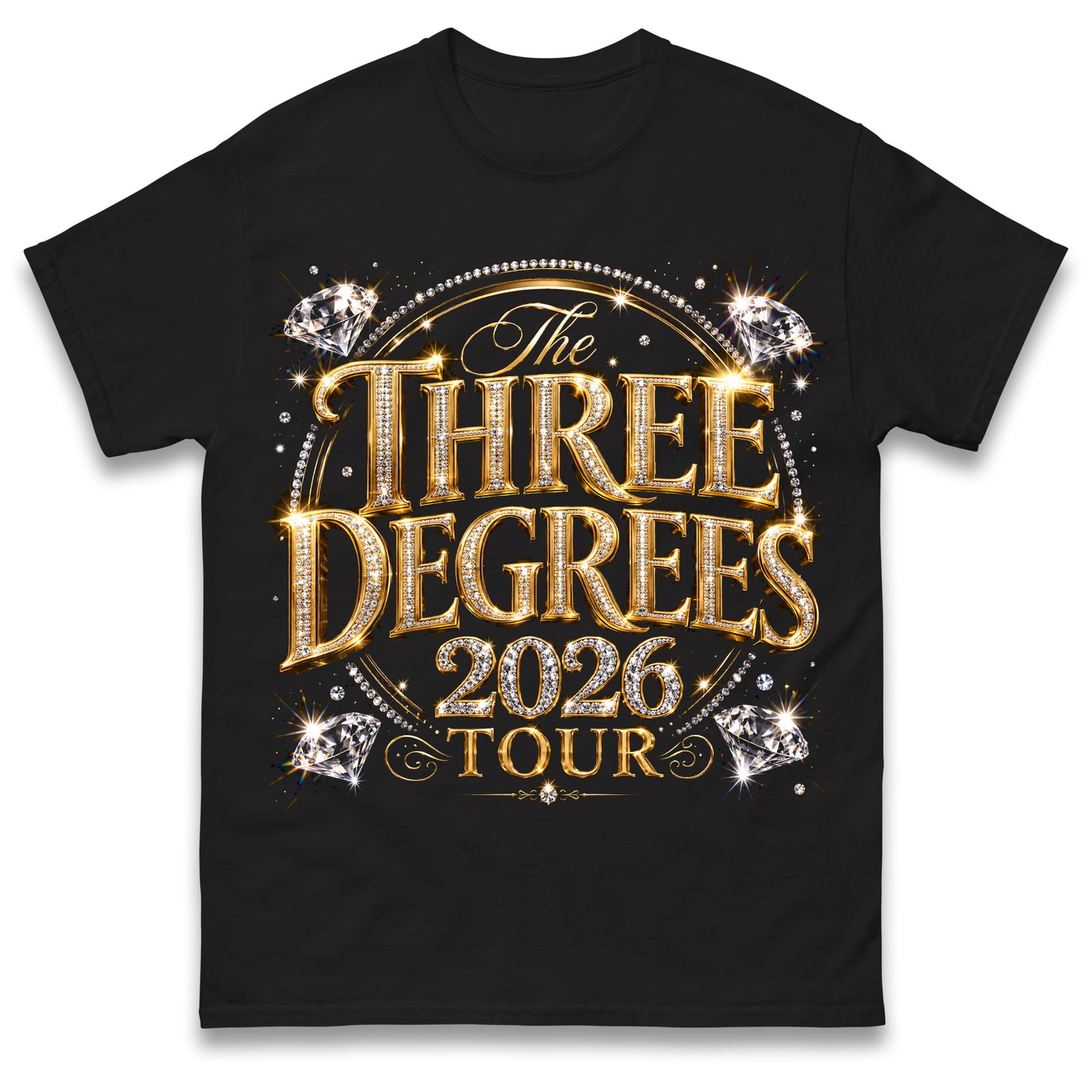 The Three Degrees Tour 2026 T Shirt