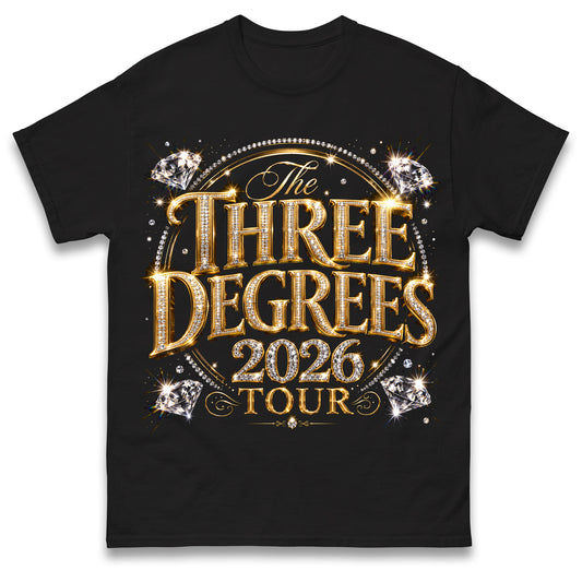 The Three Degrees Tour 2026 T Shirt