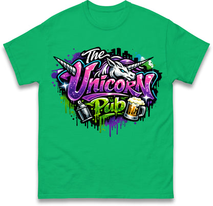 The Unicorn Pub Staff T Shirt
