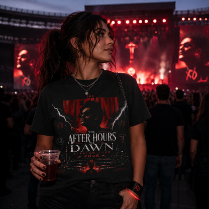 The Weeknd The After Hours Til Dawn Stadium Tour 2026 T Shirt