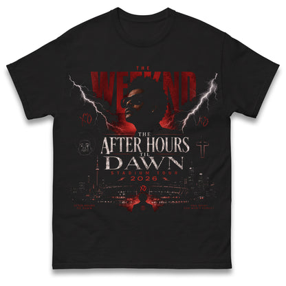 The Weeknd The After Hours Til Dawn Stadium Tour 2026 T Shirt