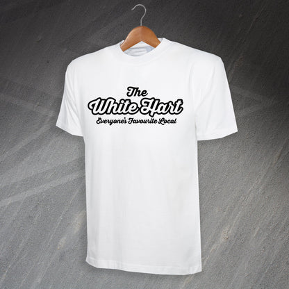 The White Hart Everyone's Favourite Local T-Shirt