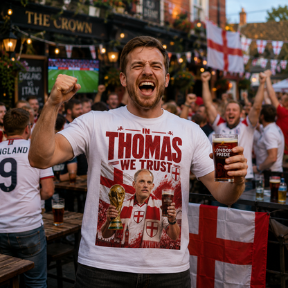 Thomas Tuchel England Football Shirt