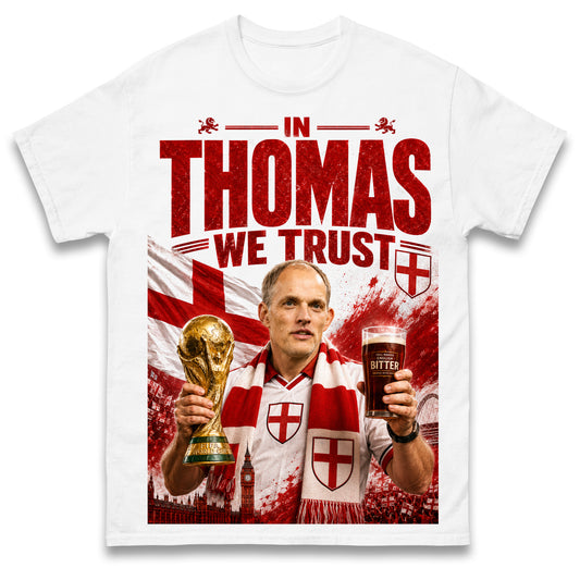 Thomas Tuchel England Football Shirt
