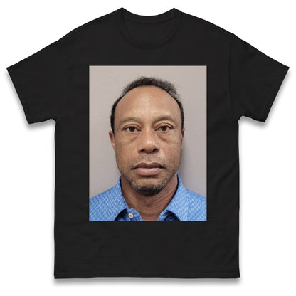 Tiger Woods Mug Shot T Shirt