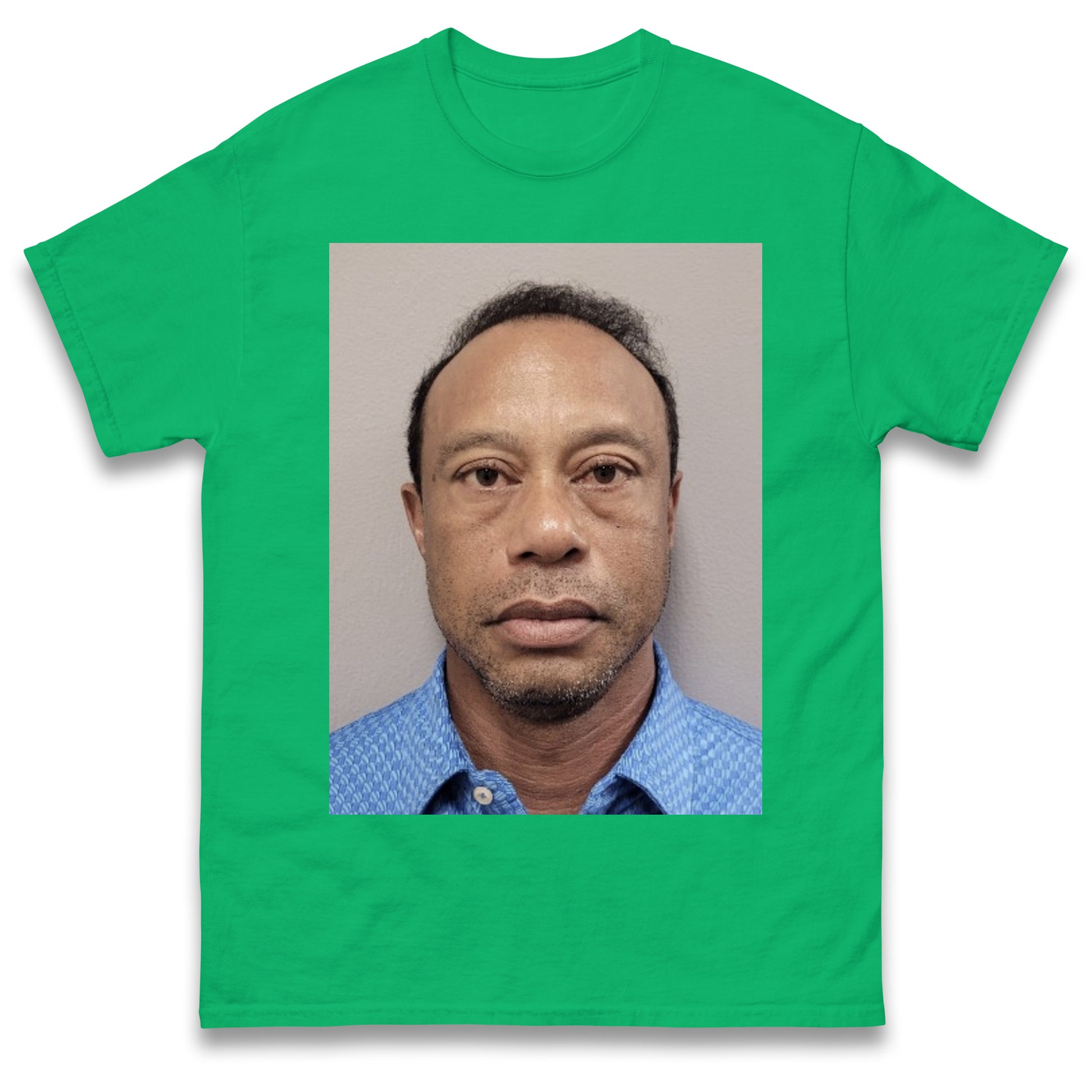 Tiger Woods Mug Shot T Shirt