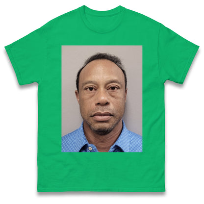 Tiger Woods Mug Shot T Shirt