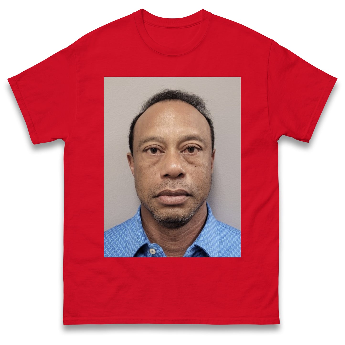 Tiger Woods Mug Shot T Shirt