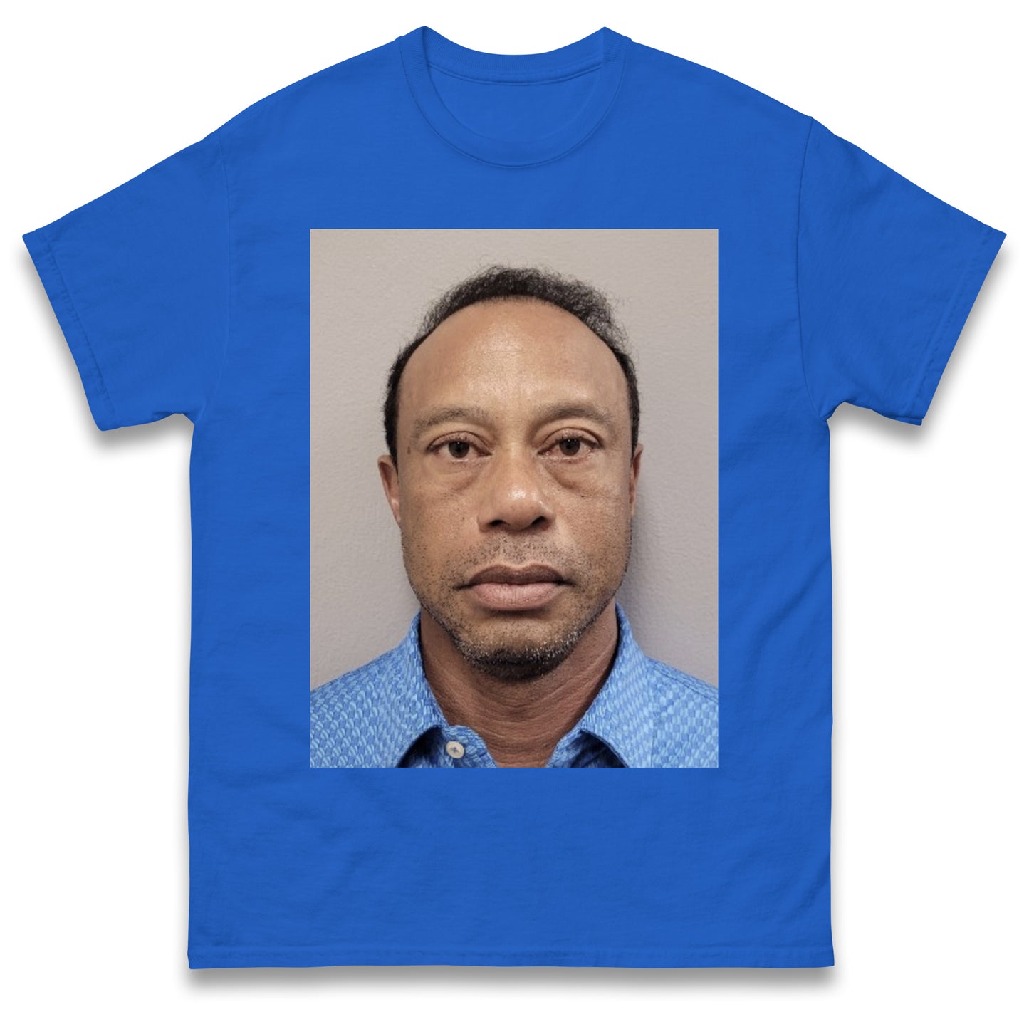 Tiger Woods Mug Shot T Shirt