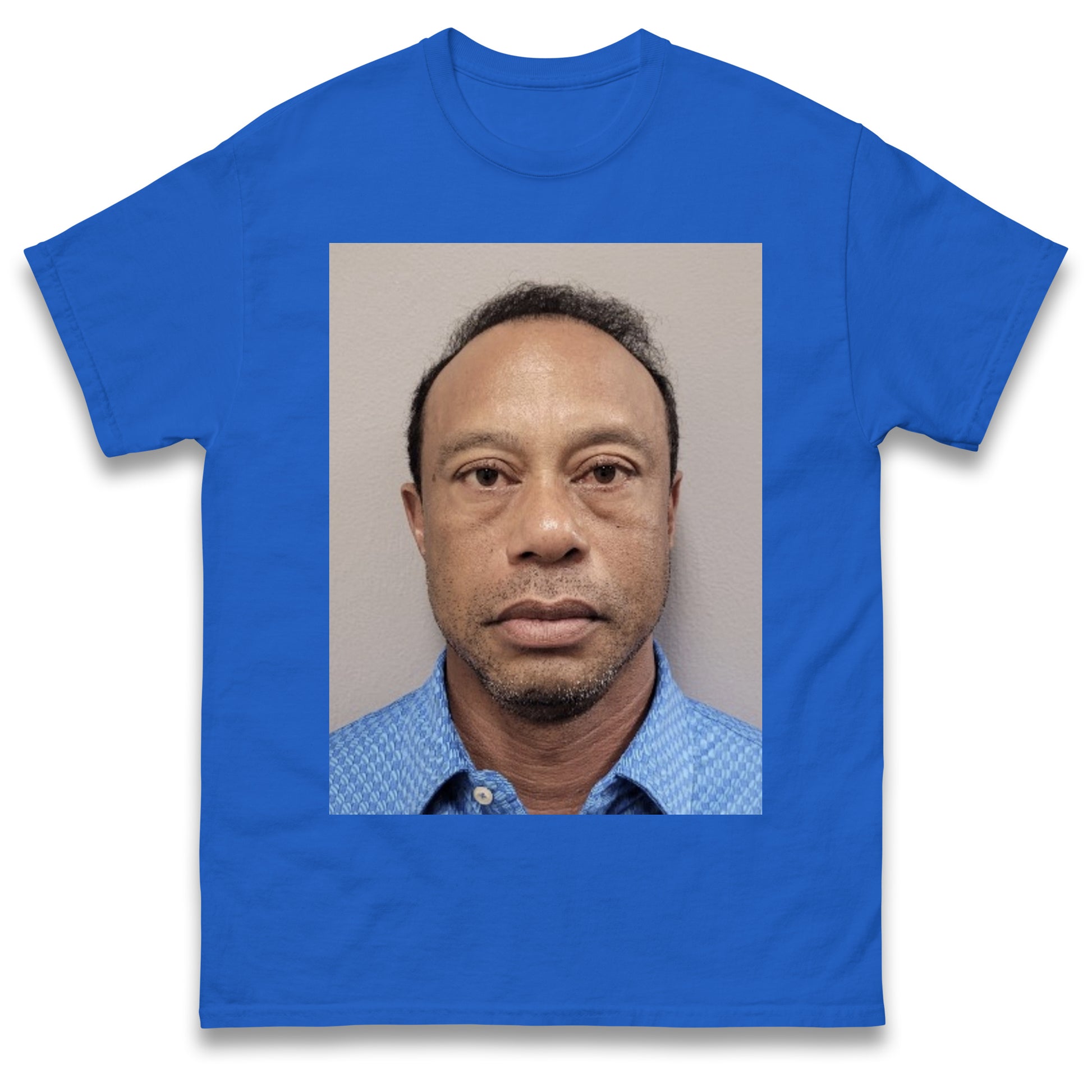 Tiger Woods Mug Shot T Shirt