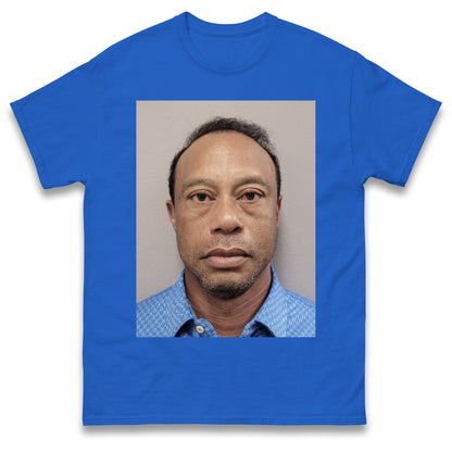 Tiger Woods Mug Shot T Shirt