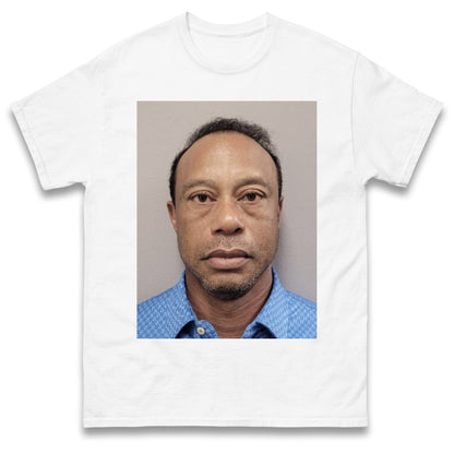 Tiger Woods Mug Shot T Shirt