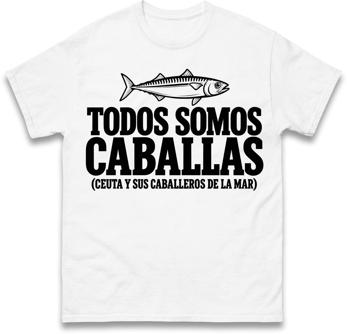 Todos Somos Caballas Ceuta T-Shirt Worn by Mbappe & Vinícius Jr