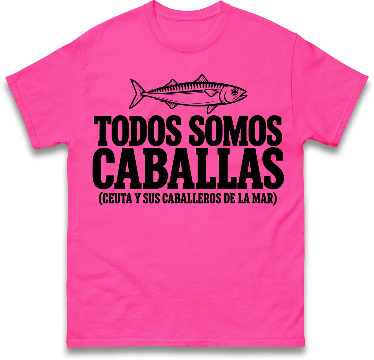 Todos Somos Caballas Ceuta T-Shirt Worn by Mbappe & Vinícius Jr
