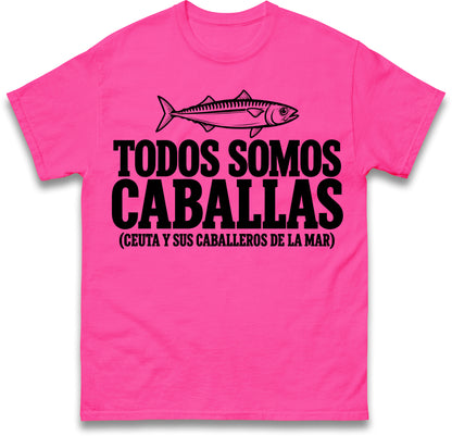 Todos Somos Caballas Ceuta T-Shirt Worn by Mbappe & Vinícius Jr