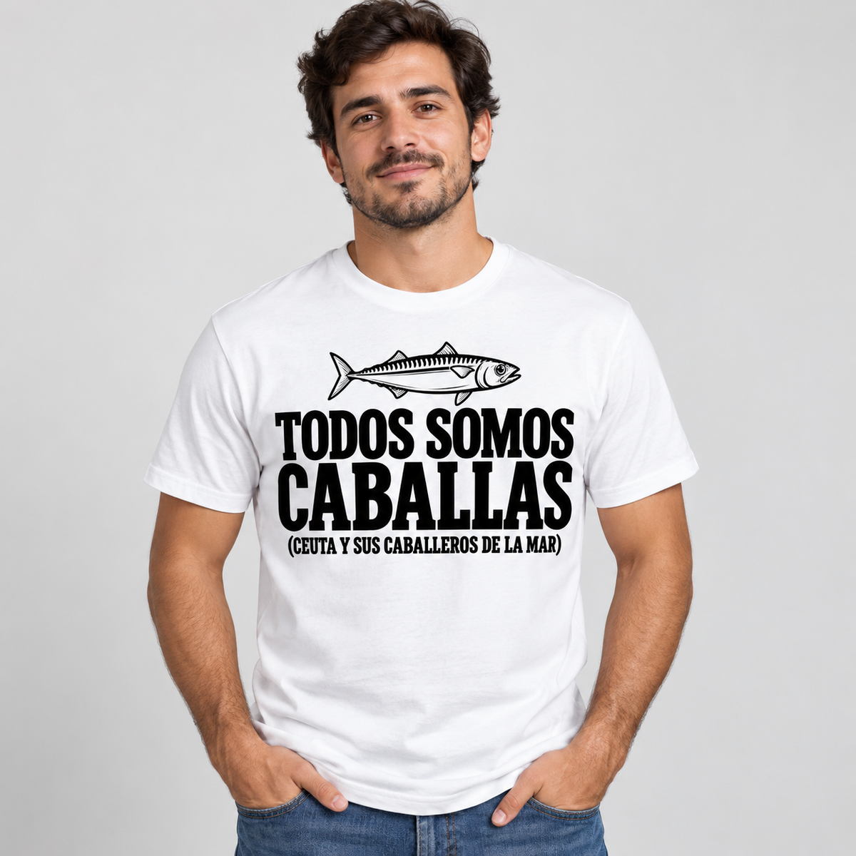Todos Somos Caballas Ceuta T-Shirt Worn by Mbappe & Vinícius Jr